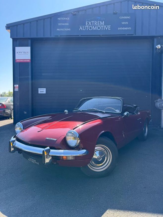 Triumph Spitfire MK3 1er M.E.C 06-1970 Bordeaux de 1970