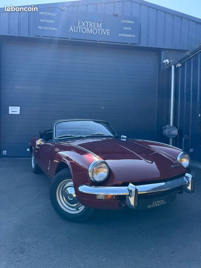 Triumph Spitfire MK3 1er M.E.C 06-1970 Bordeaux de 1970