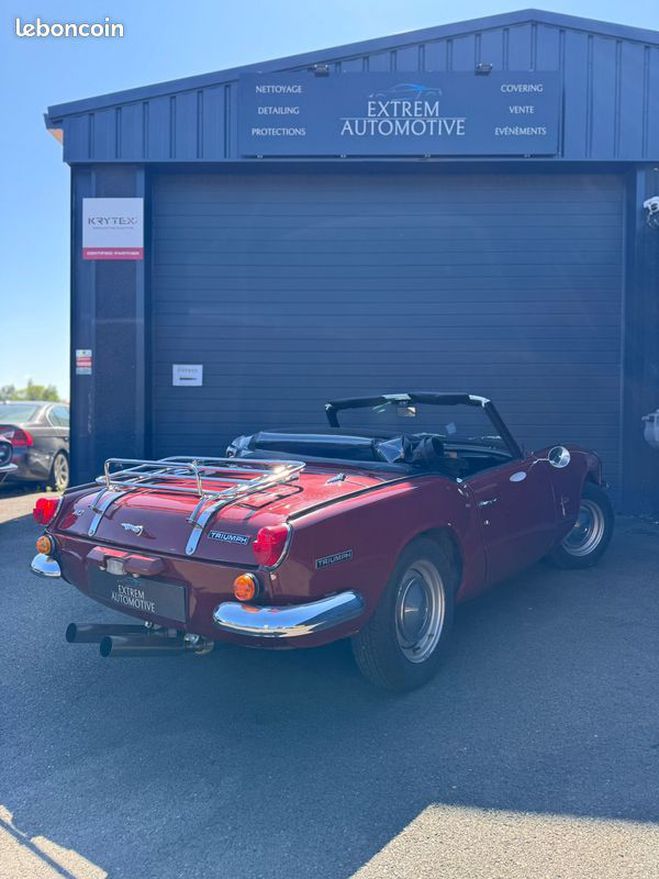 Triumph Spitfire MK3 1er M.E.C 06-1970 Bordeaux de 1970