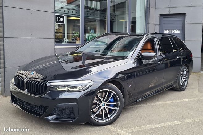 BMW Serie 5 Touring 530e Pack M 1re main Noir de 2021