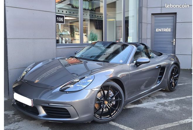 Porsche 718 Boxster Boite automatique PDK Gris de 2017