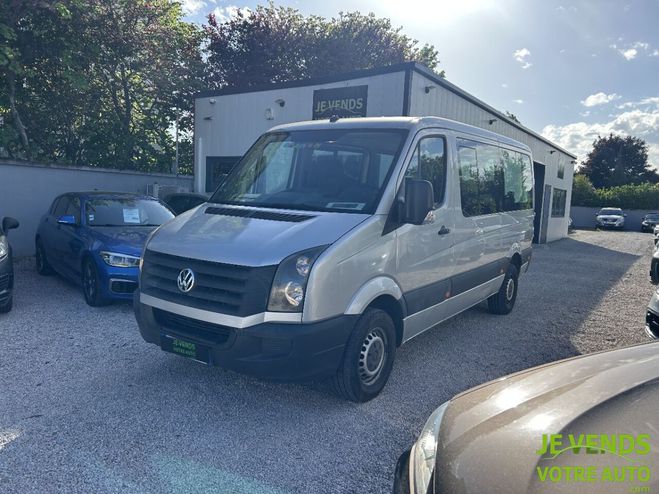 Volkswagen Crafter 2.0 TDI 163CH 9 PLACES 1ERE MAIN Gris de 2014