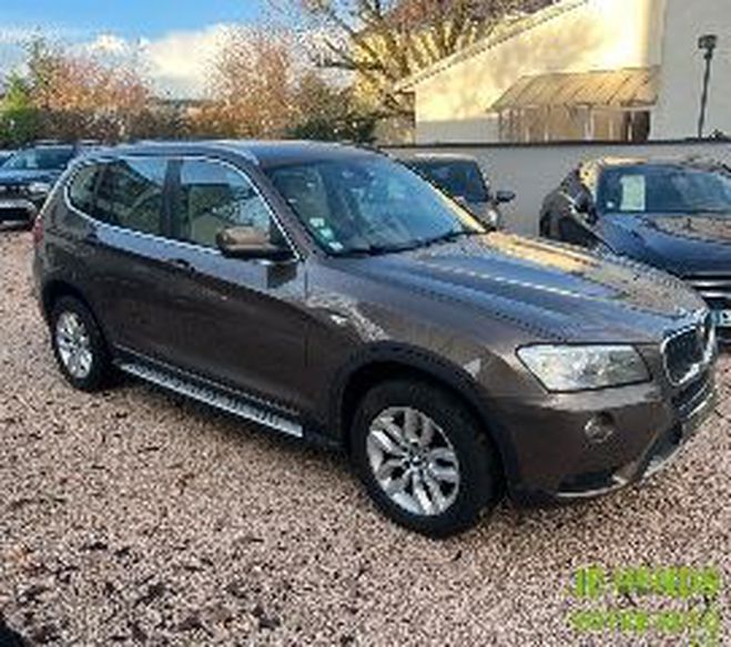 BMW X3 xDrive20dA 184ch Confort Marron de 2012