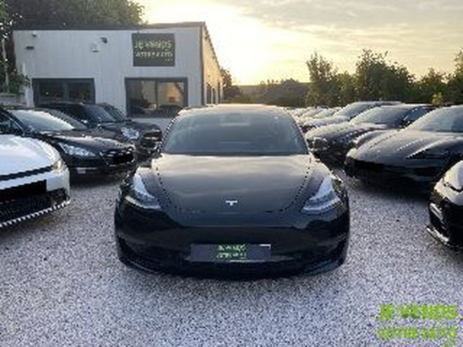 Tesla Model 3 Long Range Dual Motor AWD TVA RECUPERABL Noir de 2019