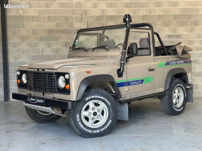 Land rover Defender 90 Turbo D Cabriolet GARANTIE 12 MOIS Beige de 1990