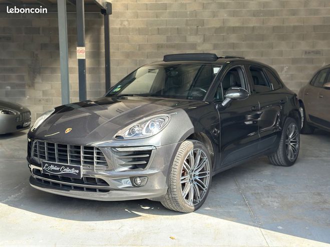 Porsche Macan S Diesel PDK 3.0 V6 258 CH -TO OUVRANT J Gris de 2013