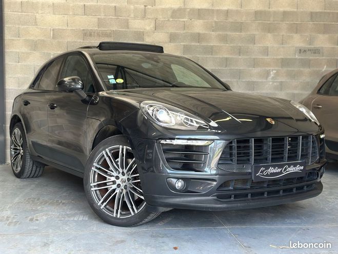 Porsche Macan S Diesel PDK 3.0 V6 258 CH -TO OUVRANT J Gris de 2013