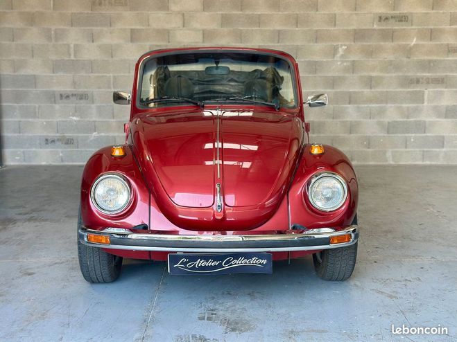 Volkswagen Coccinelle cabriolet 1600cc RESTAURATION COMPLTE G Blanc de 1979