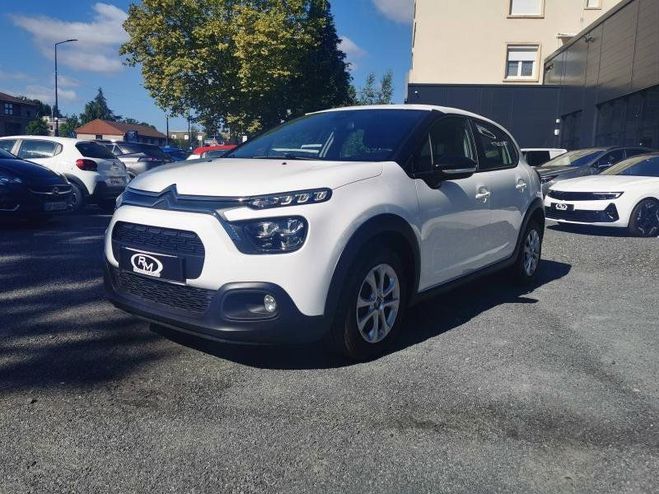 Citroen C3 St 1.5 BlueHDi 100ch S&S BVM 6 Feel Bus Blanc Banquise de 2021