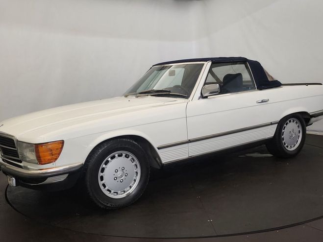 Mercedes 500 SL Blanc de 1984