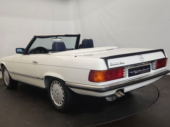 Mercedes 500 SL Blanc de 1984