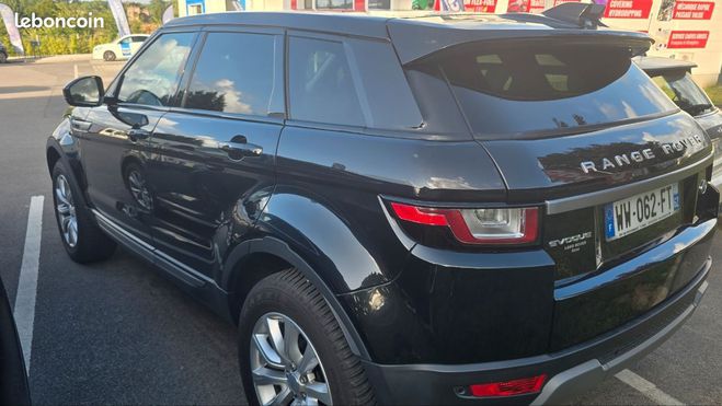 Land rover Range Rover Evoque 2.0D 150cv 06-2017 Clim-gps-toit pano-cu Noir de 2017
