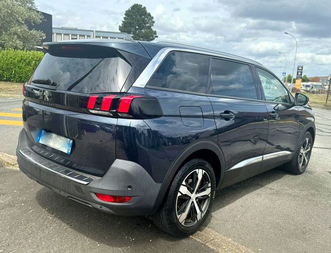 Peugeot 5008 1.2 PT 130 EAT8 ALLURE BUSINESS TOIT OUV Bleu Mtallis de 2019
