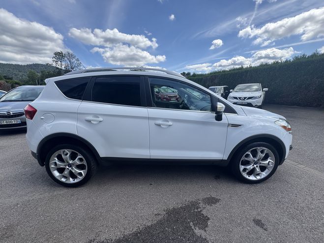 Ford Kuga 2.0 TDCI 163CH FAP TITANIUM 4X4 BLANC de 2012