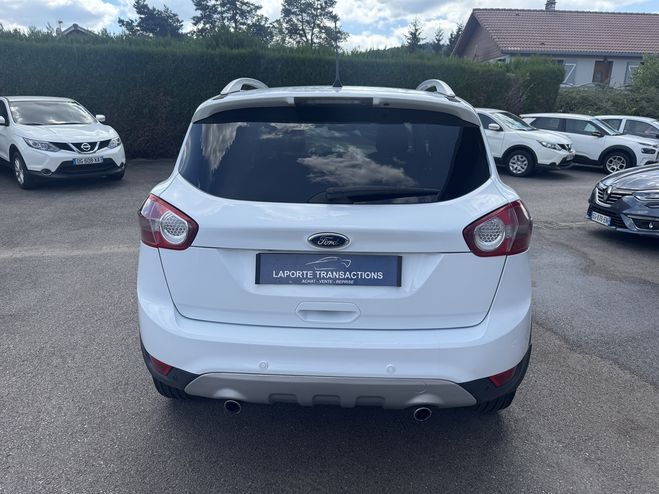Ford Kuga 2.0 TDCI 163CH FAP TITANIUM 4X4 BLANC de 2012
