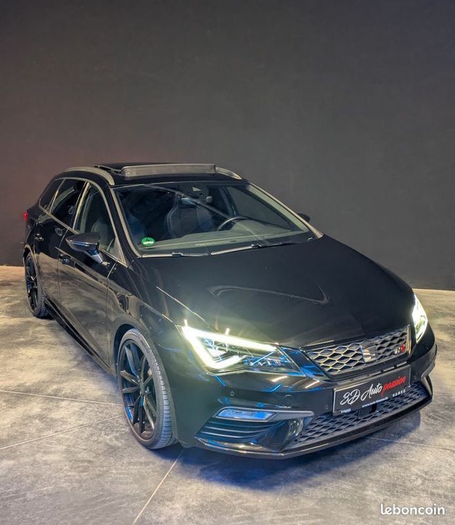 Seat Leon ST CUPRA 2.0l tsi 300ch 4Drive full opti Noir de 2018