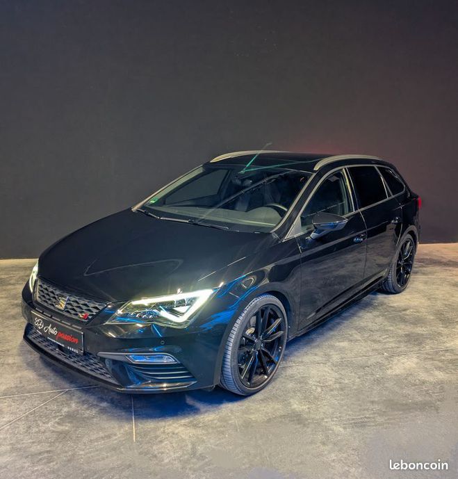 Seat Leon ST CUPRA 2.0l tsi 300ch 4Drive full opti Noir de 2018