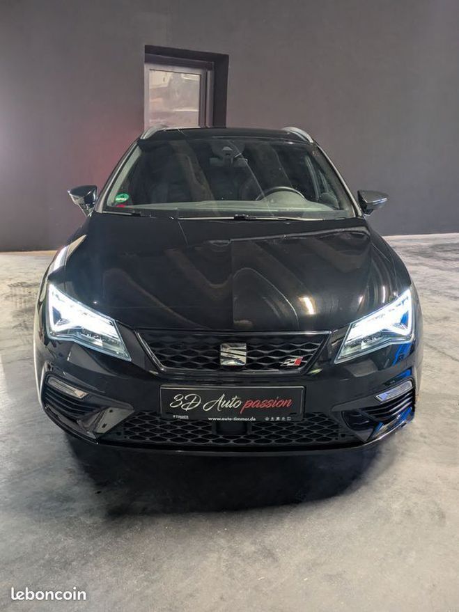 Seat Leon ST CUPRA 2.0l tsi 300ch 4Drive full opti Noir de 2018