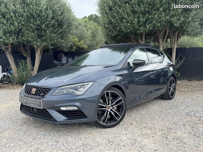 Seat Leon 2.0 TSI 290CH CUPRA DSG7 Full Options Gris de 2018