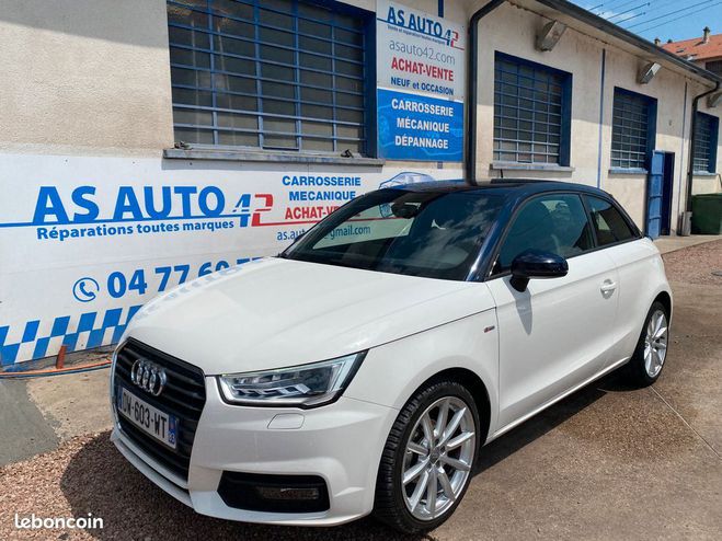 Audi A1 1.0 tfsi 95ch ultra s line Blanc de 2015