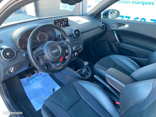 Audi A1 1.0 tfsi 95ch ultra s line Blanc de 2015