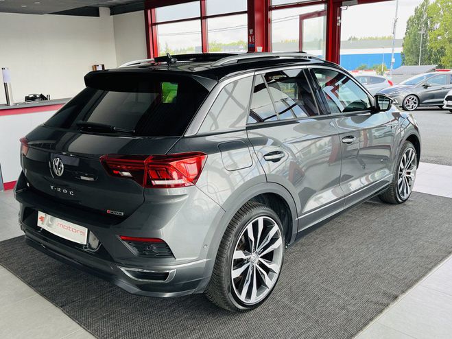 Volkswagen T Roc 2,0 TSI 190 R-LINE DSG7 4MOTION TOIT PAN GRIS de 2019