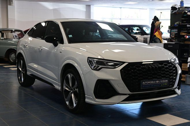 Audi Q3 Sportback 35 TDI 150 ch S tronic 7 S lin Blanc de 2023
