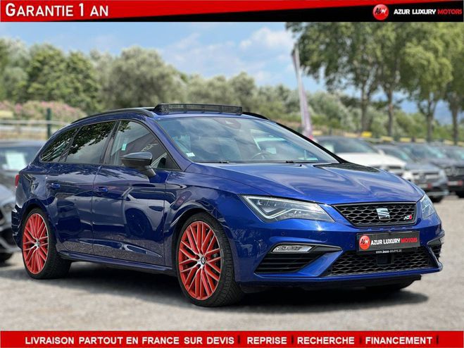 Seat Leon III 2.0 TSI 300ch Cupra BLEU de 2018