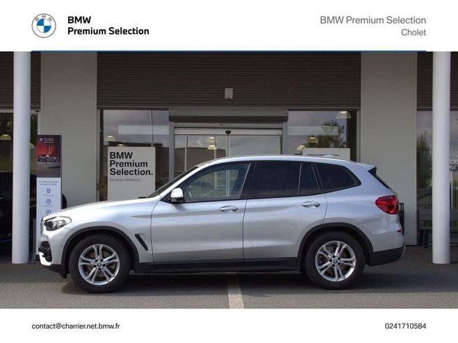 BMW X3 sDrive18dA 150ch Business Design Glaciersilber de 2021