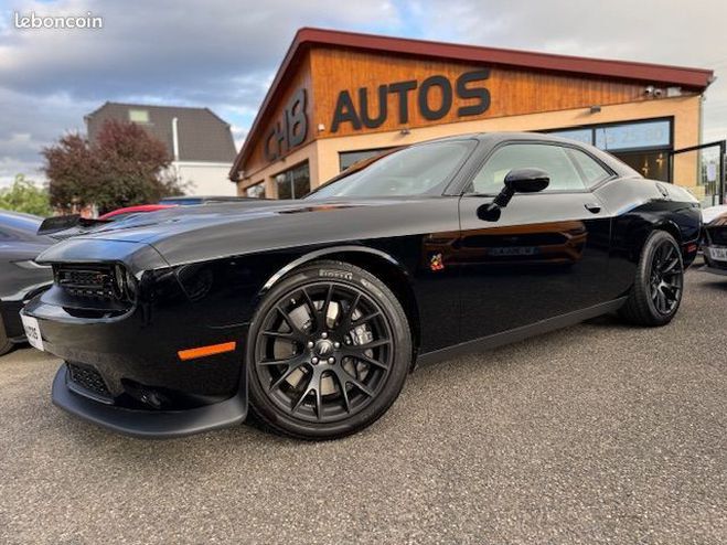 Dodge Challenger V8 6.4 Scat Pack noir 492ch bote automa Noir de 2019