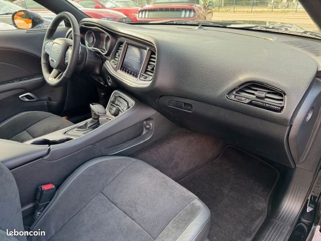 Dodge Challenger V8 6.4 Scat Pack noir 492ch bote automa Noir de 2019