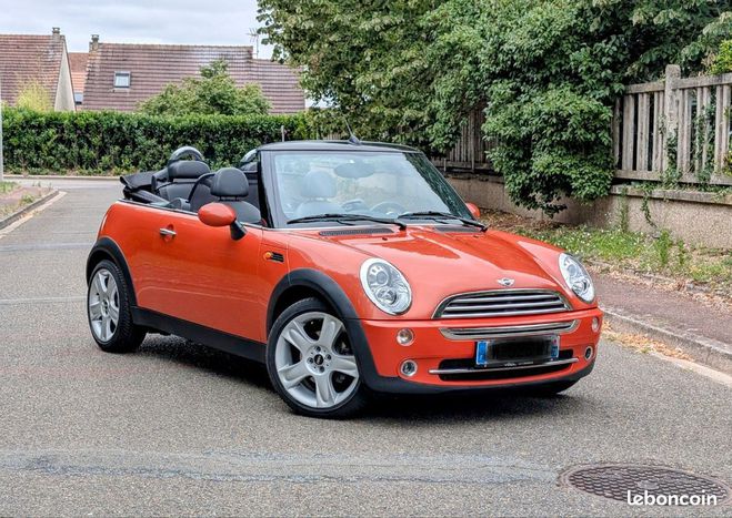 Mini Cooper Cabriolet R52 Orange Volcano ? Garantie Orange de 2005