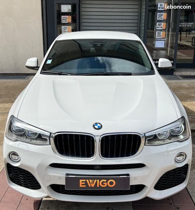 BMW X4 xDrive 20DA 190ch M SPORT ORIGINE FRANCE Blanc de 2017