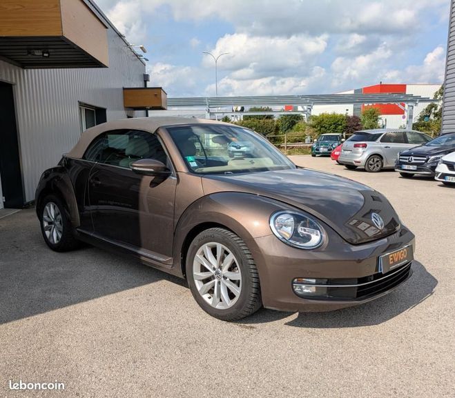 Volkswagen Coccinelle CABRIOLET 1.2 TSI 105ch Marron de 2015