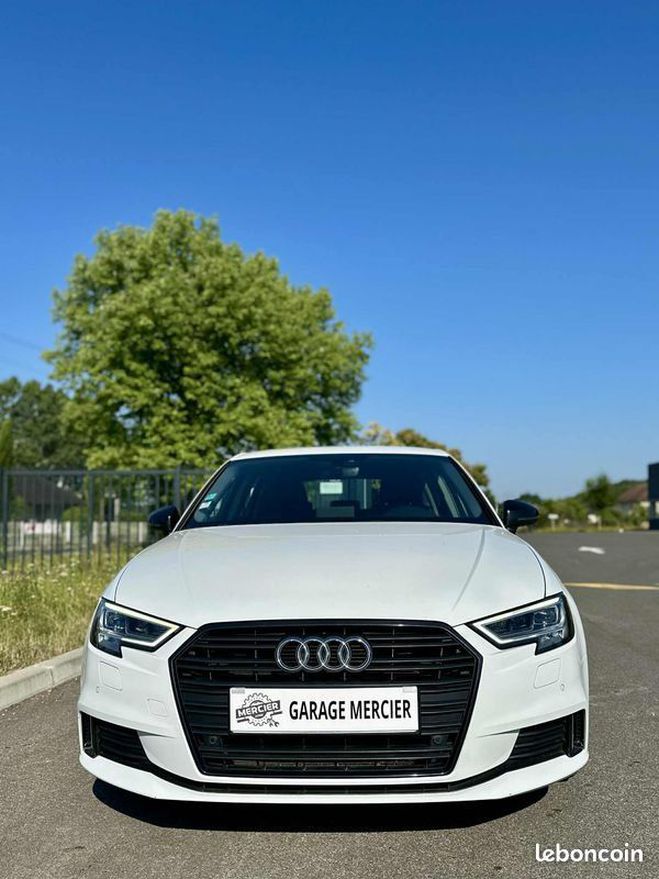 Audi A3 III Ph.2 2.0 TDI 150ch S-Tronic 7 Blanc de 2018