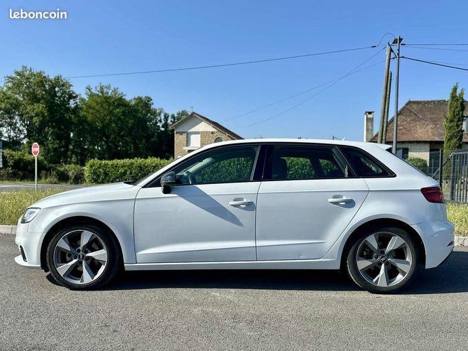 Audi A3 III Ph.2 2.0 TDI 150ch S-Tronic 7 Blanc de 2018
