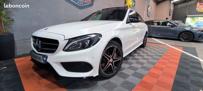 Mercedes Classe C C180d AMG Line 7G-Tronic 1ere main 85.00 Blanc de 2016