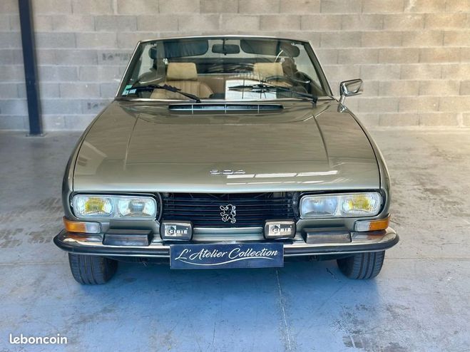 Peugeot 504 Cabriolet v6 Pininfarina GARANTIE 12 MOI Gris de 1975