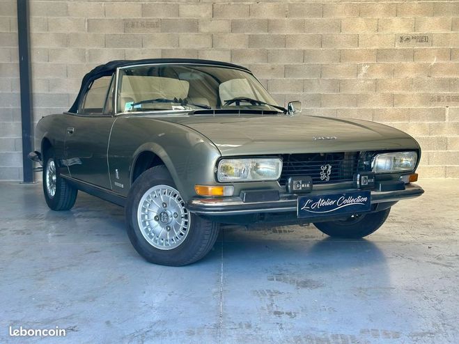 Peugeot 504 Cabriolet v6 Pininfarina GARANTIE 12 MOI Gris de 1975