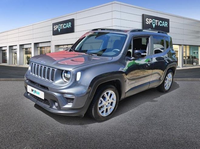 Jeep Renegade 1.5 Turbo T4 130ch MHEV Limited BVR7 Graphite Gray Mtallis de 2023