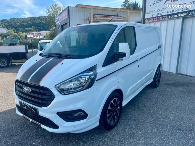 Ford Custom Transit Sport 2.0 Ecoblue BVA 1 Main 20 Blanc de 2021