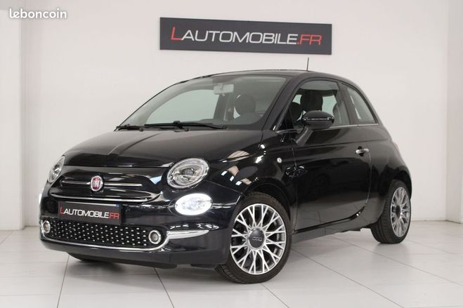 Fiat 500 0.9 8V TWINAIR 85CH S&S CLUB Noir de 2018