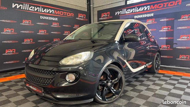 Opel Adam glam 1.0 turbo ecotec 115 cv garantie 6  Noir de 2016