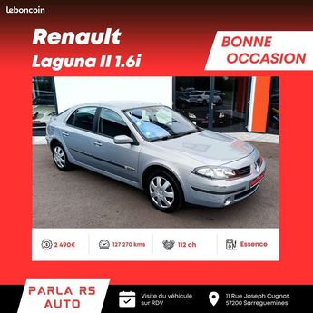  Voir détails -Renault Laguna II 1.6i 16V 112ch à Sarreguemines (57)