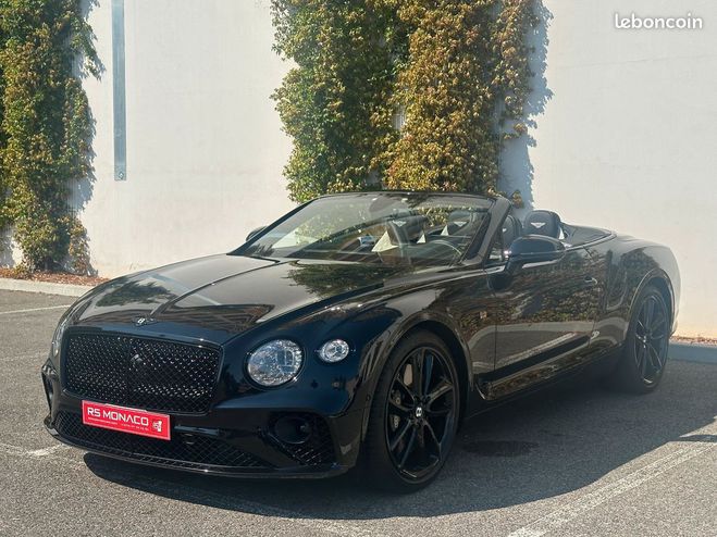 Bentley Continental GTC iii 6.0 w12 635 first edition Noir de 2019