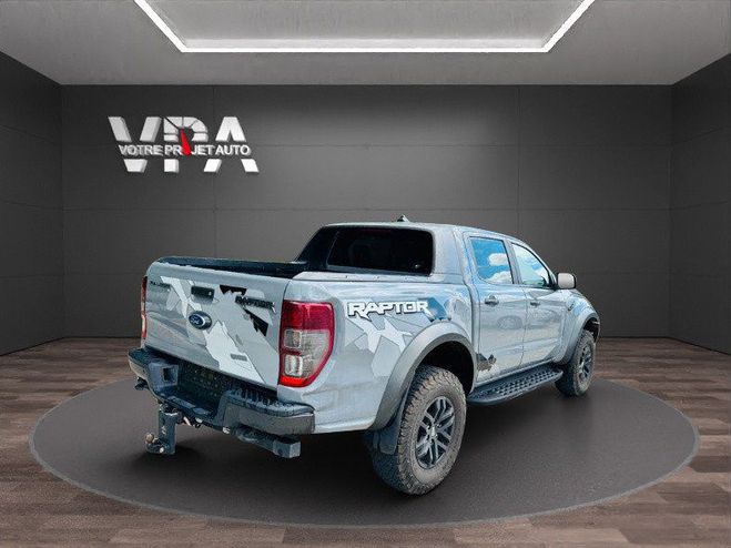 Ford Ranger Raptor 2.0 TDCi 213 ch BVA ? Camera, Si Gris de 2019