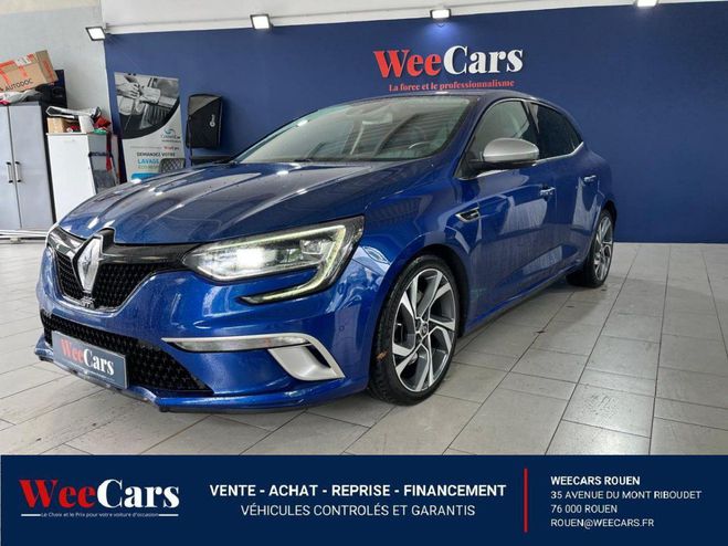 Renault Megane 1.6 TCe 205 GT BLEU FONCE de 2018