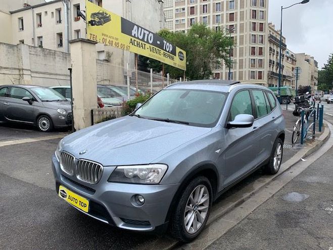 BMW X3 (F25) XDRIVE28I 258CH LUXE BLEU C de 2011