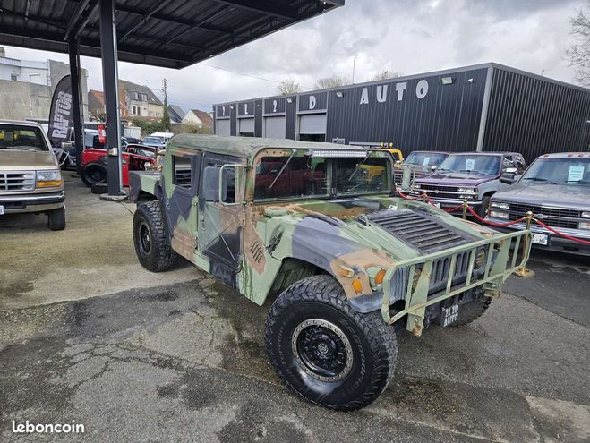 Hummer H1 4X4 HUMVEE M998 6.2 V8 Diesel AM General Vert de 1991