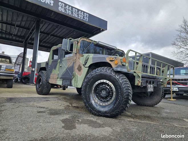 Hummer H1 4X4 HUMVEE M998 6.2 V8 Diesel AM General Vert de 1991
